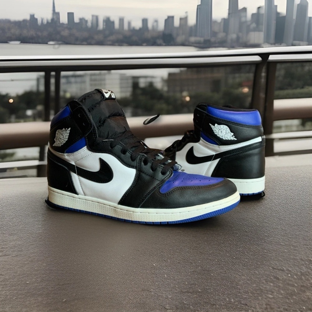 Jordan 1 Retro OG High Royal Toe Size 13 555088-041 Authentic Men’s Nike Shoe